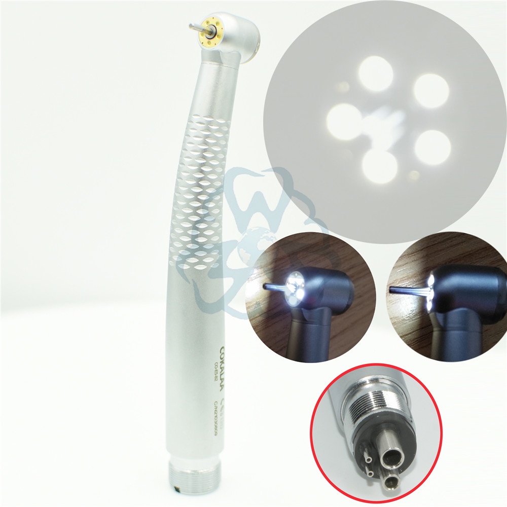 Nha Khoa Đánh Bóng Răng 4 Lỗ 5 Led Tốc Độ Cao