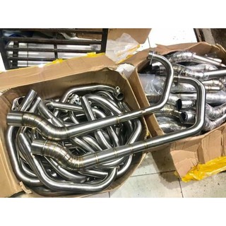 Cổ pô tăng 2 khúc 304