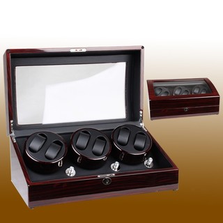 HỘP ĐỰNG ĐỒNG HỒ CƠ AUTOMATIC – 6 CHIẾC XOAY – 7 TRƯNG BÀY