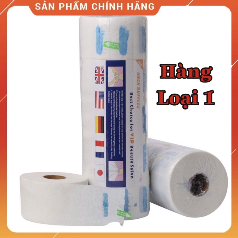 Giấy Quấn Cổ Cắt Tóc Baber Salon 1 Lốc 5 Cuộn