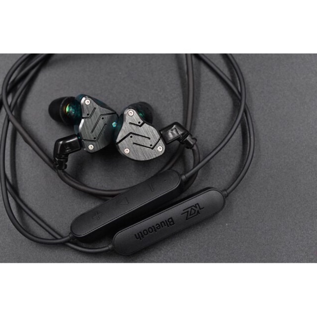 Dây bluetooth KZ thế hệ mới - Dành cho ZSN - 2 pin, Kháng nước, APTX