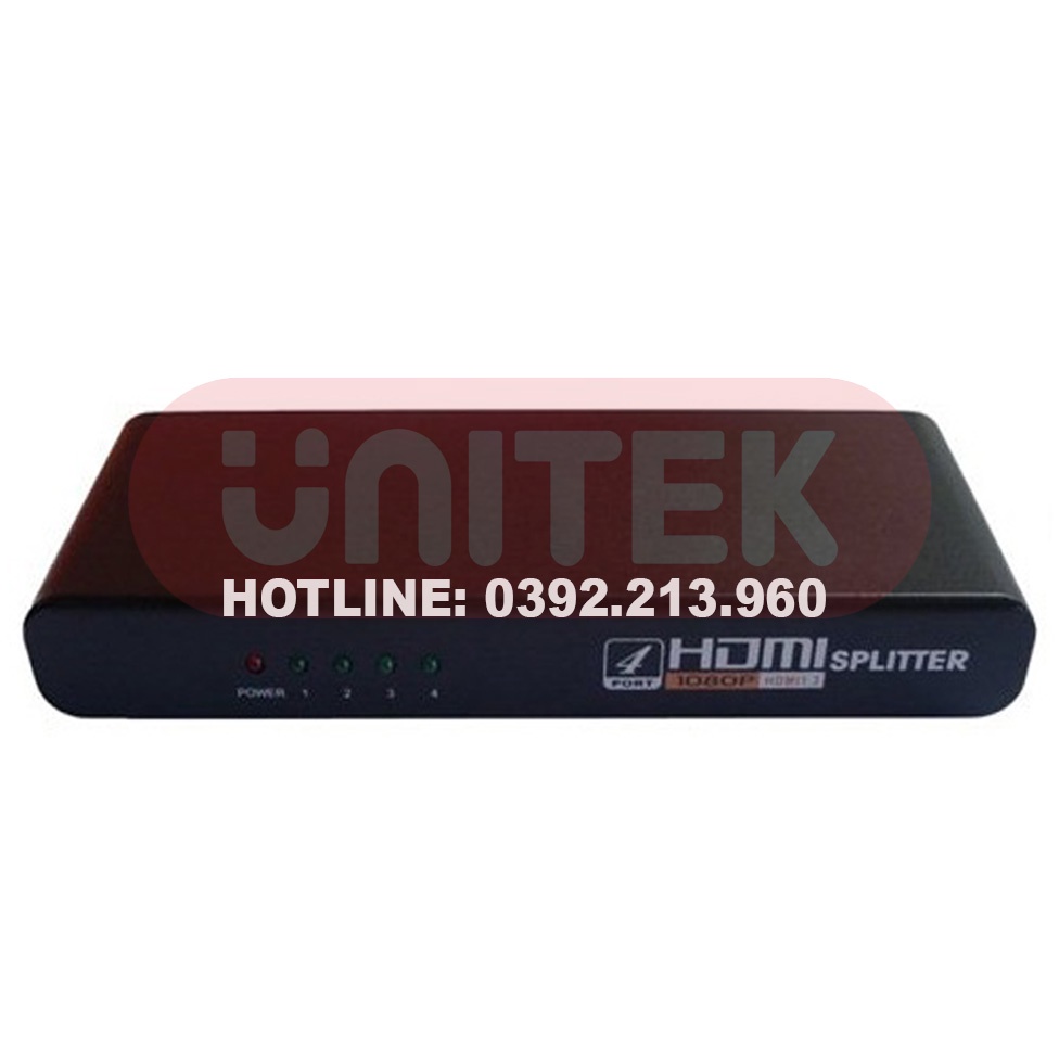 Bộ Chia HDMI Splitter 1 Ra 4 Cổng 1080P HS104