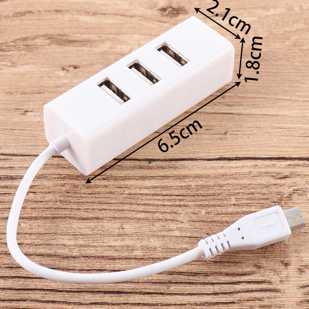 Đầu nối đa cổng chuyển đổi từ Micro USB USB 2.0 sang 4 cổng USB dùng để nối dài dây cáp