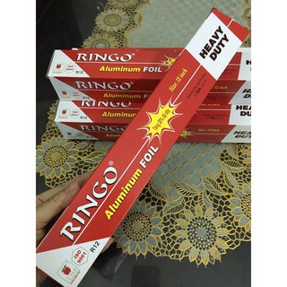 ( Chính Hãng THP )Giấy bạc nướng (màng nhôm) Ringo R12 kích thước