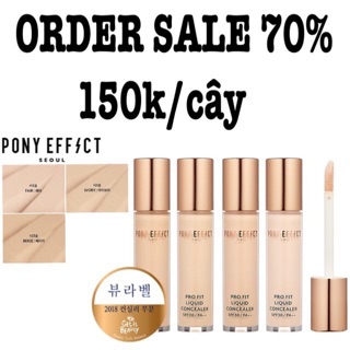 Che khuyết điểm PONY EFFECT Pro Fit Liquid Concealer SPF30/PA++