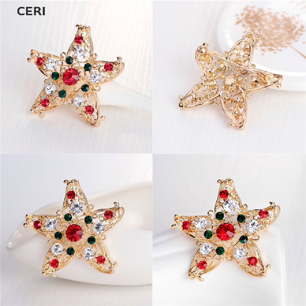 1 Ghim Cài Áo Hình Người Tuyết / Ngôi Sao Đính Đá Thời Trang Ghim Cài Áo Hình Vòng Hoa / Người Tuyết / Trái Tim Đính Đá Nhân Tạo Thời Trang Cho Chr Đính Đá