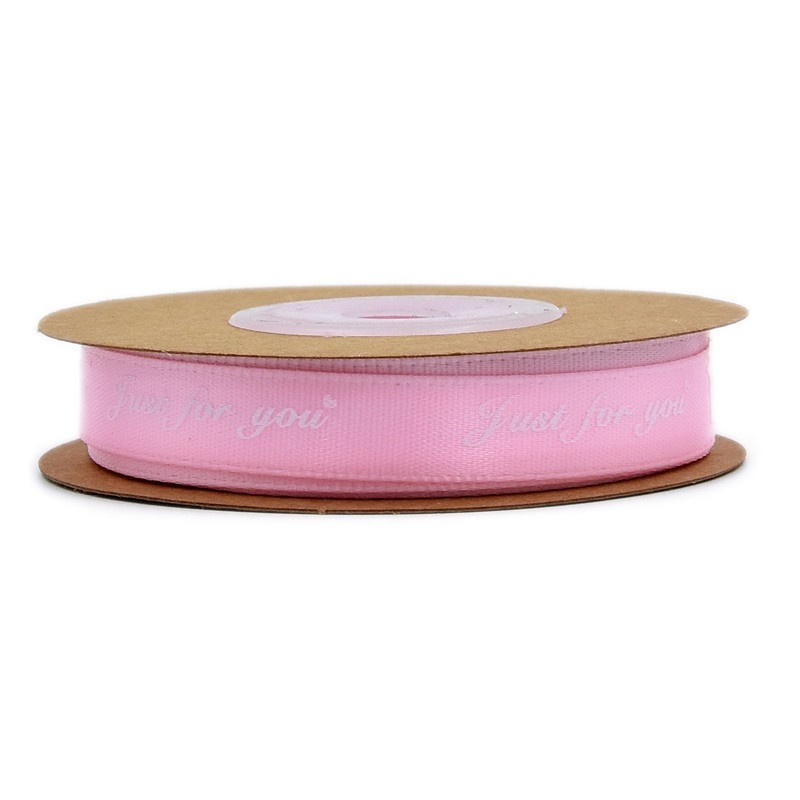 Cuộn Dây Ruy Băng In Chữ Handmade 1cm * 10m