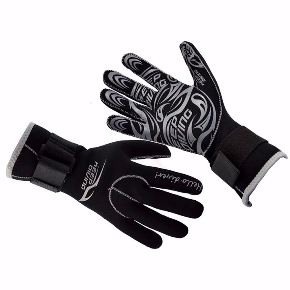 Găng tay lặn biển dày 3mm hỗ trợ giữ ấm có nhiều màu độc đáo