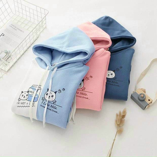 [FREESHIP_50K] Áo hoodie nam nữ, áo khoác nỉ có nón dễ thương William -NL205