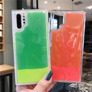 Ốp điện thoại kim tuyến dạ quang cho Samsung Galaxy S20 Plus S8 S9 S10 Plus Note 10 9 Note 8