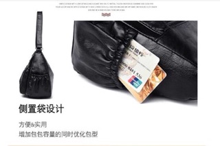 Túi da mềm vân tết L2