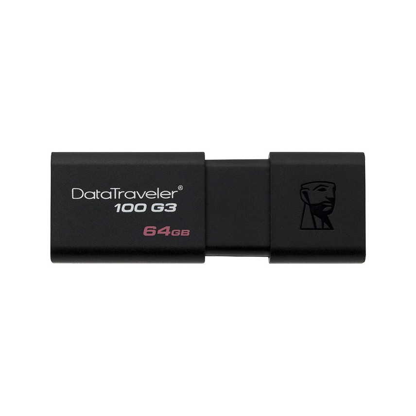 USB Kingston DT100G3 64GB / USB 3.0 - Hãng phân phối chính thức