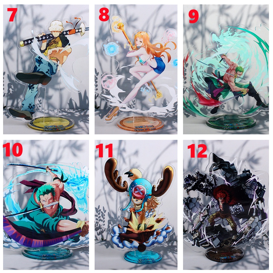 Mô hình nhân vật Luffy trong phim hoạt hình One Piece bằng acrylic