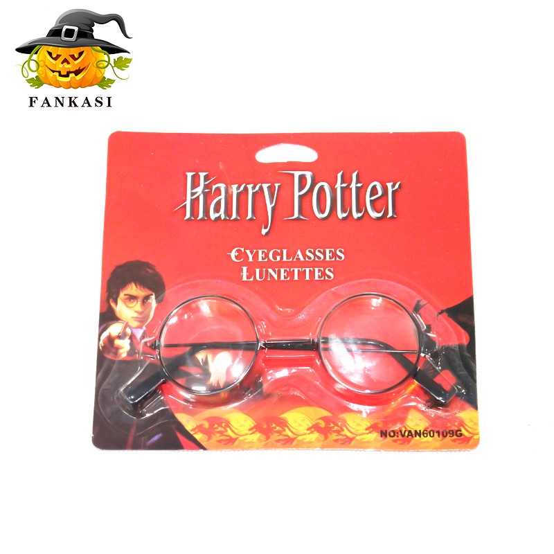 Kính tròn Halloween hóa trang phong cách harry potter