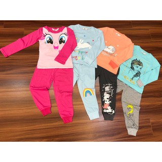 Bộ cotton HM bé gái