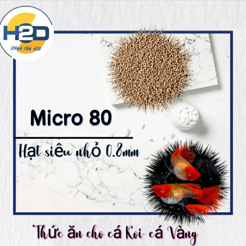 Cám cá Cảnh, Ranchu, Betta, cá 7 màu hạt siêu nhỏ, siêu tăng trọng《0.5Kg》