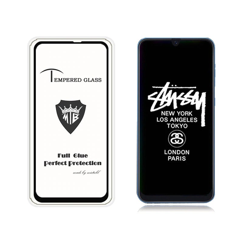 Miếng Dán Kính Cường Lực Full Màn 9D Cho Samsung Galaxy A60 - Đen