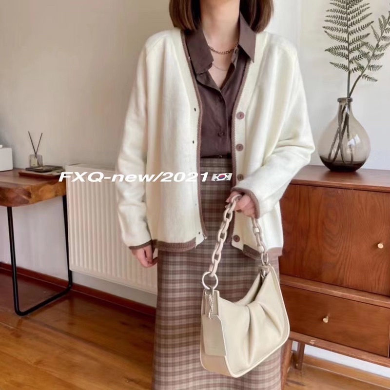 ÁO KHOÁC LEN CARDIGAN KIỂU VINTAGE