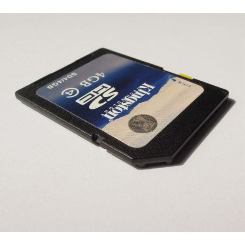 Thẻ Nhớ Kingston SD Class4 4GB C4 SDC4 / 4G Cho Máy Ảnh
