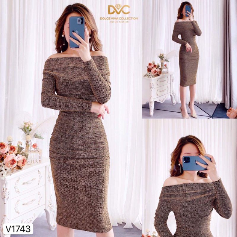 ĐẦM VÁY BODY CO GIÃN- ĐẸP SHOP- HÀNG THIẾT KẾ CHUẨN HÃNG DVC | BigBuy360 - bigbuy360.vn