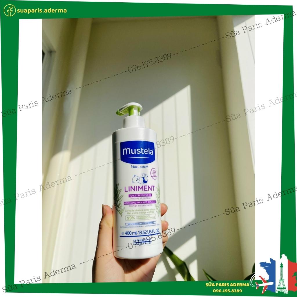 Dung dịch vệ sinh thay bỉm Liniment của Mustela 750ml ngăn ngừa hăm tã, thông thoáng, giúp bé ngủ ngon,chơi vui_Dodoshop