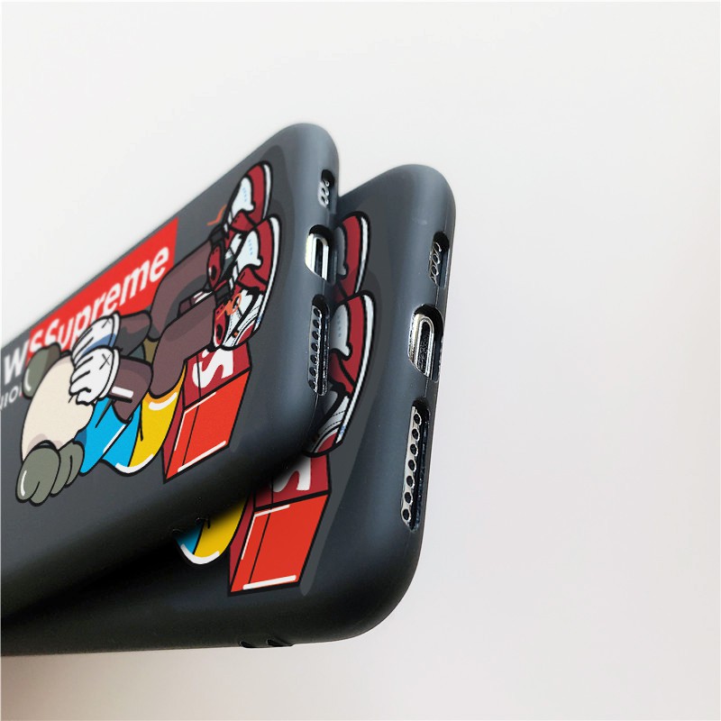 Ốp lưng iphone Kaws x Sup TPU trơn dẻo mềm 5/5s/6/6plus/6s/6splus/7/7plus/8/8plus/x/xr/xs/11/12/pro/max/plus/promax | BigBuy360 - bigbuy360.vn