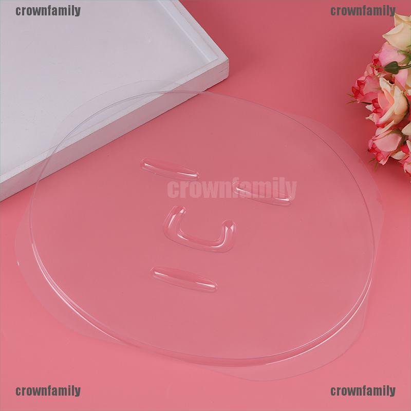 (hàng Mới Về) 1 Khuôn Làm Mặt Nạ Chăm Sóc Da Bằng Pvc Trong Suốt Tiện Dụng Cho Nam Và Nữ