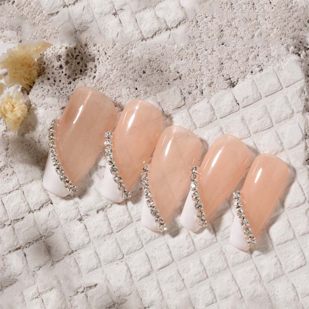 Sợi Hạt Kim Cương Ngọc Trai Nhân Tạo Trang Trí Móng 3D Sang Trọng