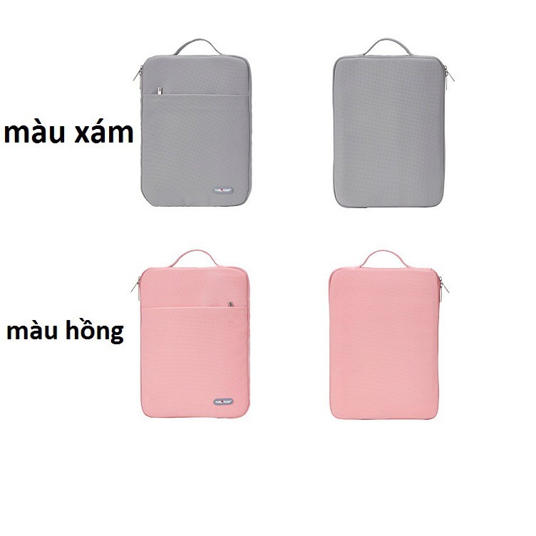 (Tặng kèm lót chuột) Túi chống sốc macbook, laptop YueLongDa chống thấm tốt