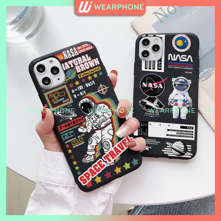 Ốp lưng iphone spaceman 5/5s/6/6plus/6s/6s plus/6/7/7plus/8/8plus/x/xs/xs max/11/11 pro/11 promax -wearphone