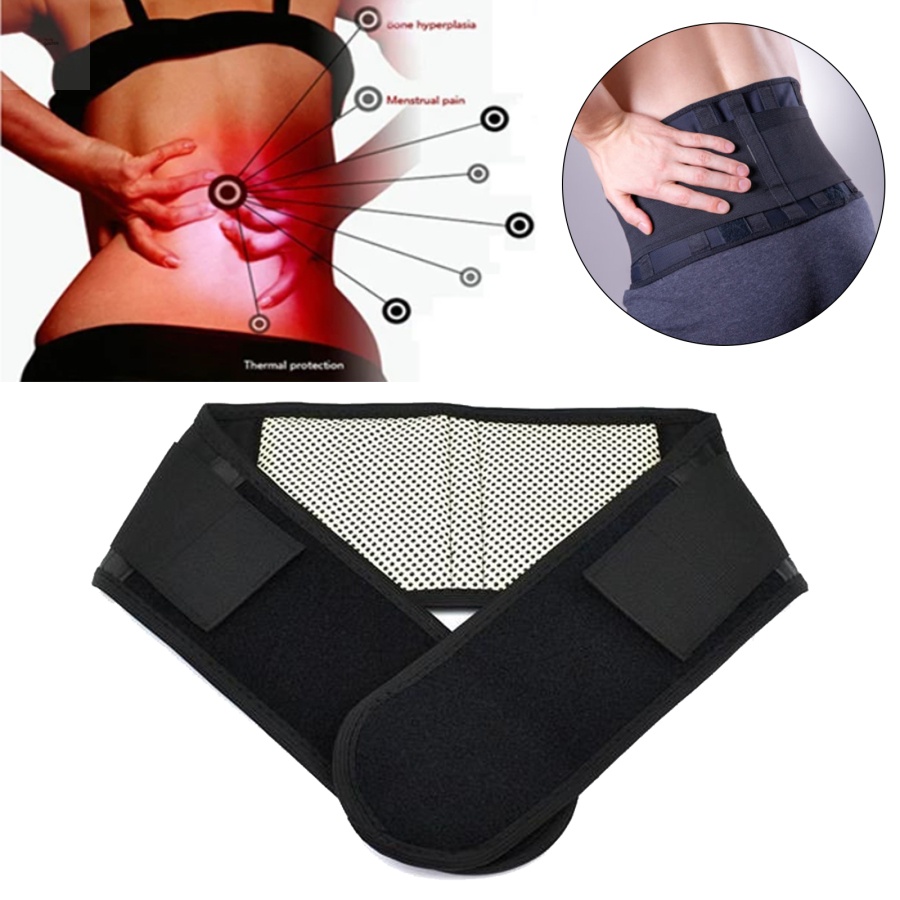 Đai Thắt Lưng Hỗ Trợ Làm Nóng Tự Làm Nóng Bằng Tourmaline Hỗ Trợ Lưng