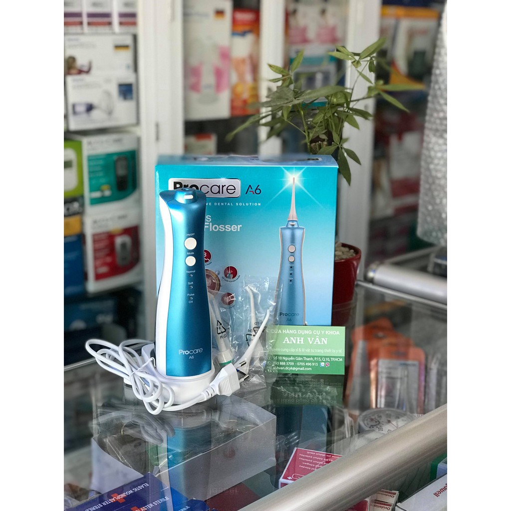Máy Tăm Nước Cầm Tay Procare A6 & KHD13 - Chính Hãng - BH 12 tháng