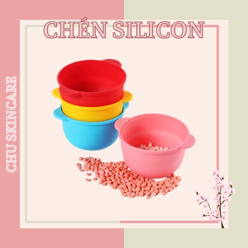 Chén nấu sáp chống dính silicon