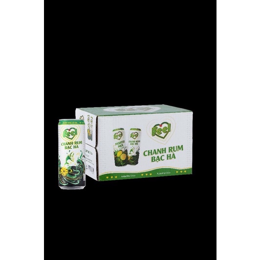 [Chính Hãng] 1 Thùng Cocktail Trái cây FEEL 4,5% 330mlx 12 Lon
