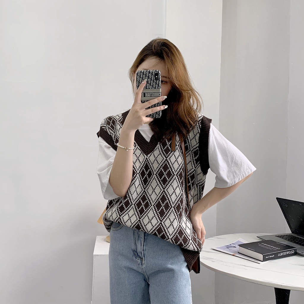 NRVP Áo KhoáC Cardigan Tay DàI Phong CáCh HàN QuốC