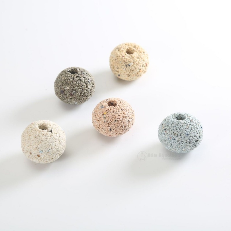 Sứ Khoáng Nano | Sứ Khoáng Ngũ Sắc | Vật liệu Lọc Nước Đa Năng - Cung Cấp Khoáng Vi Lượng Giúp Cá Khoẻ - Lên Màu Đẹp