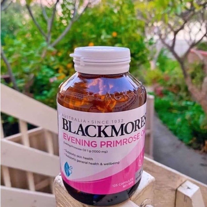Viên uống tinh dầu hoa anh thảo Blackmores evening primrose oil ngừa mụn làm đẹp da