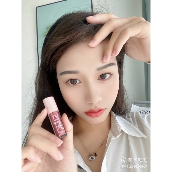 Son Bóng Nhũ Siêu Tây Có Màu Tự Nhiên Hack Môi Căng Mọng Nude 🌟 Long Lasting Lip Gloss 🌟