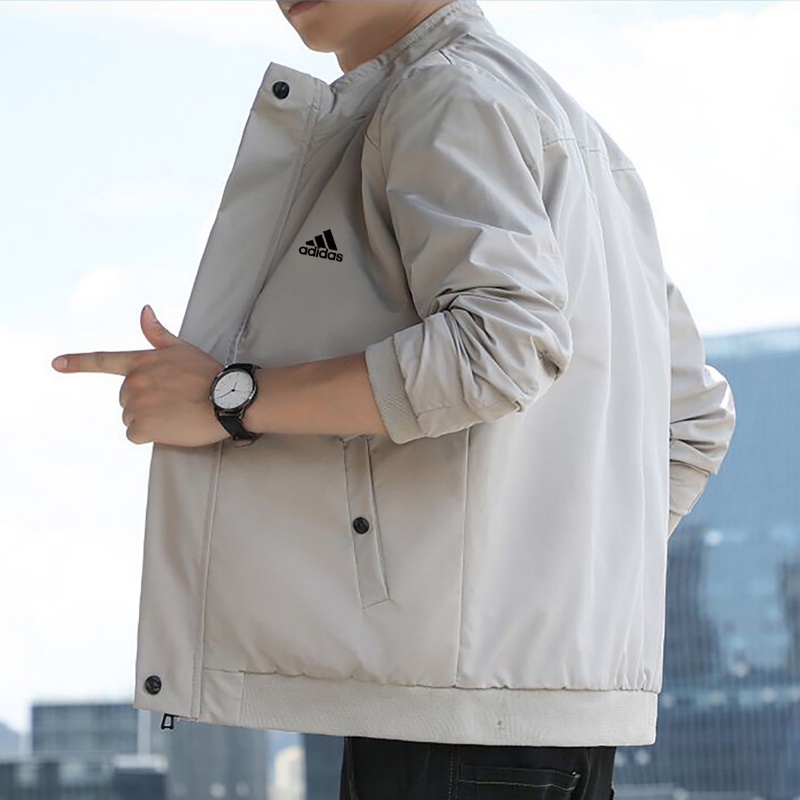 Áo Khoác bomber Phi Công Cổ Đứng Chống Thấm Nước Chắn Gió Cho Nam