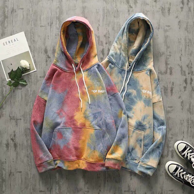 ☀️☀️Hoddie Nỉ Loan Màu Of Day