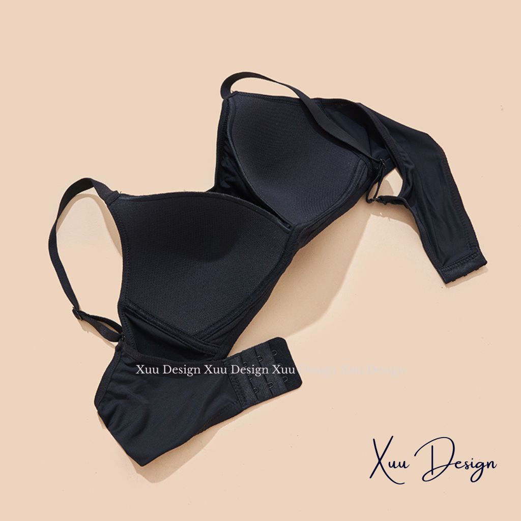 Áo ngực nữ đệm mỏng không gọng XUU dáng bra thiết kế 2 lớp vải su đúc mềm mát có lỗ thoáng khí - AV60