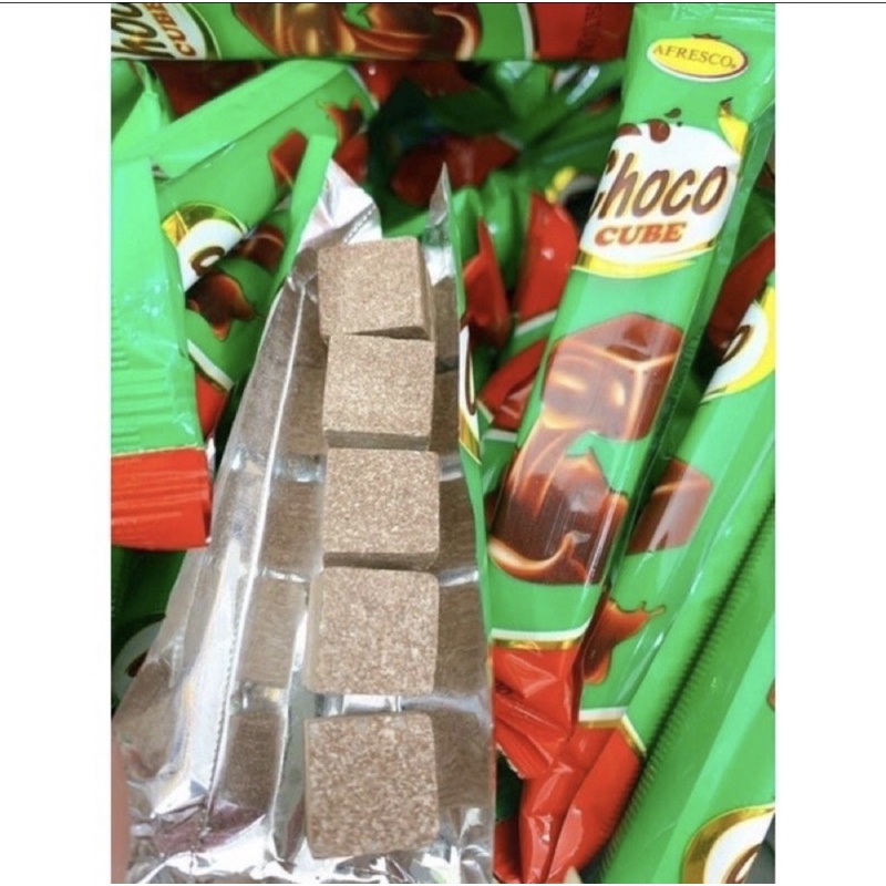 Thanh kẹo choco cube siêu ngon