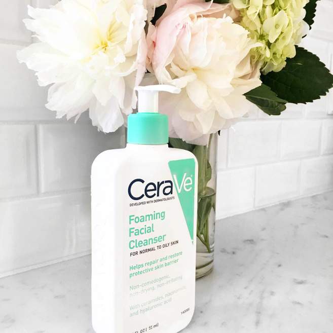 Cerave sữa rửa mặt Cerave dịu nhẹ Foaming Facial Cleanser For Normal to Oily skin [Meoheo]