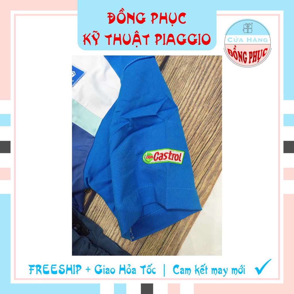 ĐỒNG PHỤC NHÂN VIÊN KỸ THUẬT VIÊN - KỸ THUẬT TRƯỞNG CHÍNH HÃNG PIAGGIO, ĐÚNG CHUẨN CỦA PIAGGIO