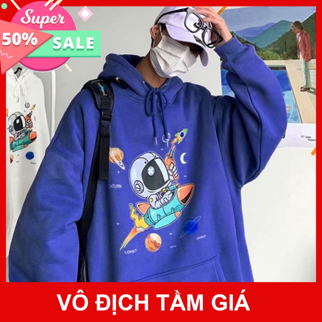 (Hot Trend) ÁO KHOÁC HOODIE NỈ NGOẠI Phi Hành Gia Nasa (HD3000 - Dày Đẹp) (hoodie1996) Mẫu 06