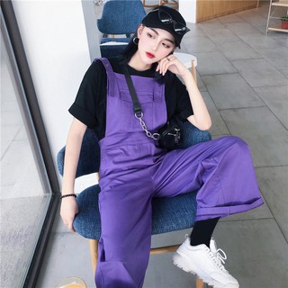 [order, ảnh thật ở cuối] ​yếm ulzzang, quần yếm ulzzang, quần yếm dài ulzzang
