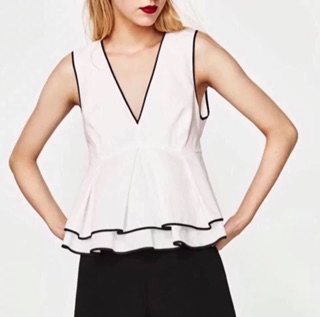 Áo peplum za.ra