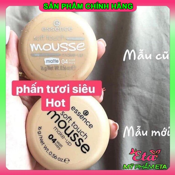 Phấn tươi Đức ESSENCE SOFT TOUCH MOUSSE che phủ tốt - Siêu hot
