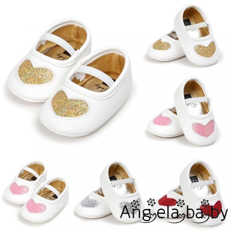 Giày Sneaker tập đi đế mềm chống trượt cho bé gái