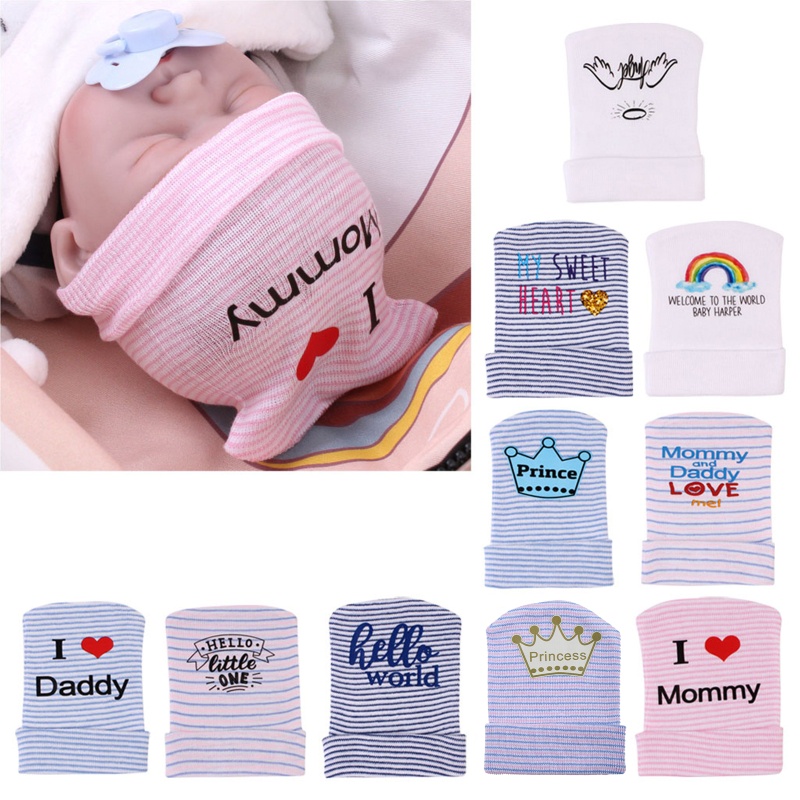 Mũ Beanie Giữ Ấm Mùa Đông Dành Cho Trẻ Sơ Sinh